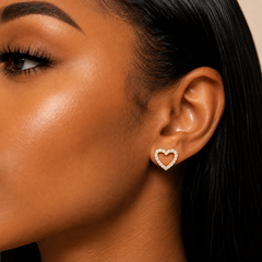 AURORA HEART EARRINGS
