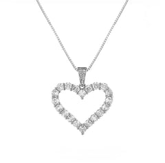 AURORA HEART NECKLACE