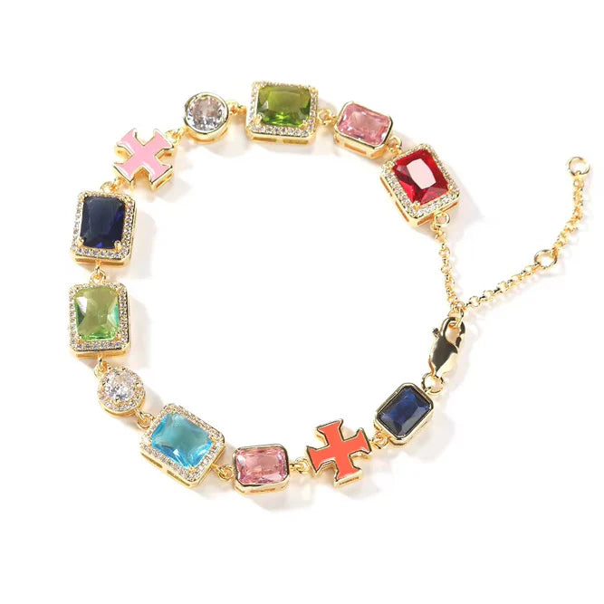 Gemstone bracelet