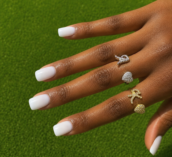 Initial Heart Ring
