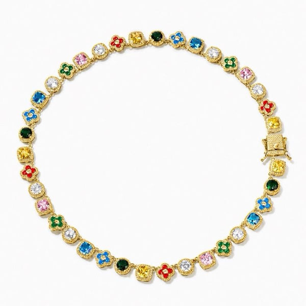 VIBRANT GEMSTONE NECKLACE