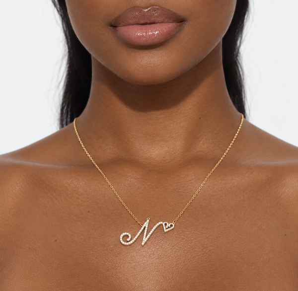CUTE & DAINTY INITIAL NECKLACE
