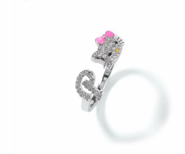 KITTY INITIAL RING