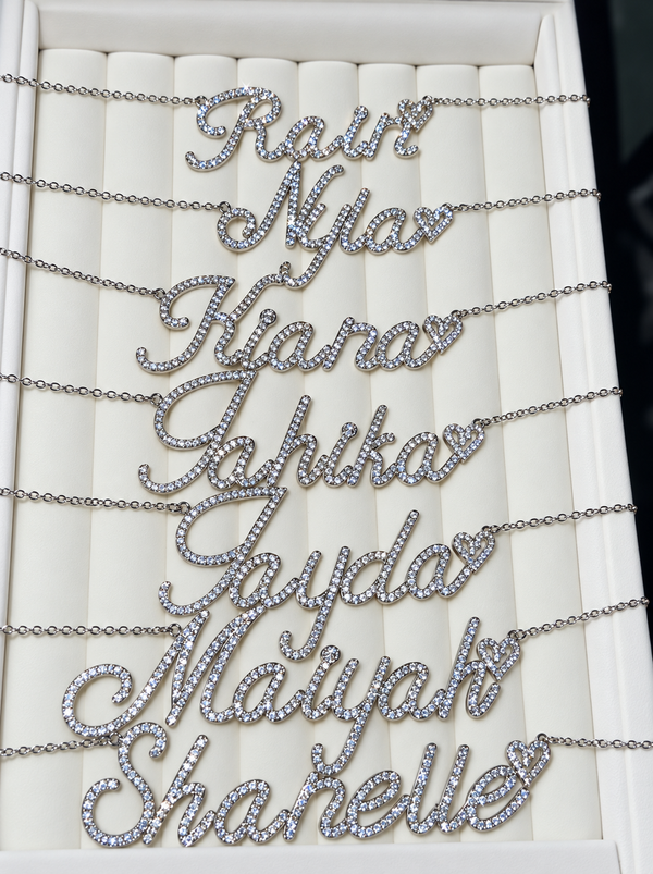 FANCY CURSIVE NAME NECKLACE