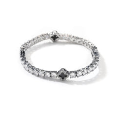 Mini Clover Bracelet Black