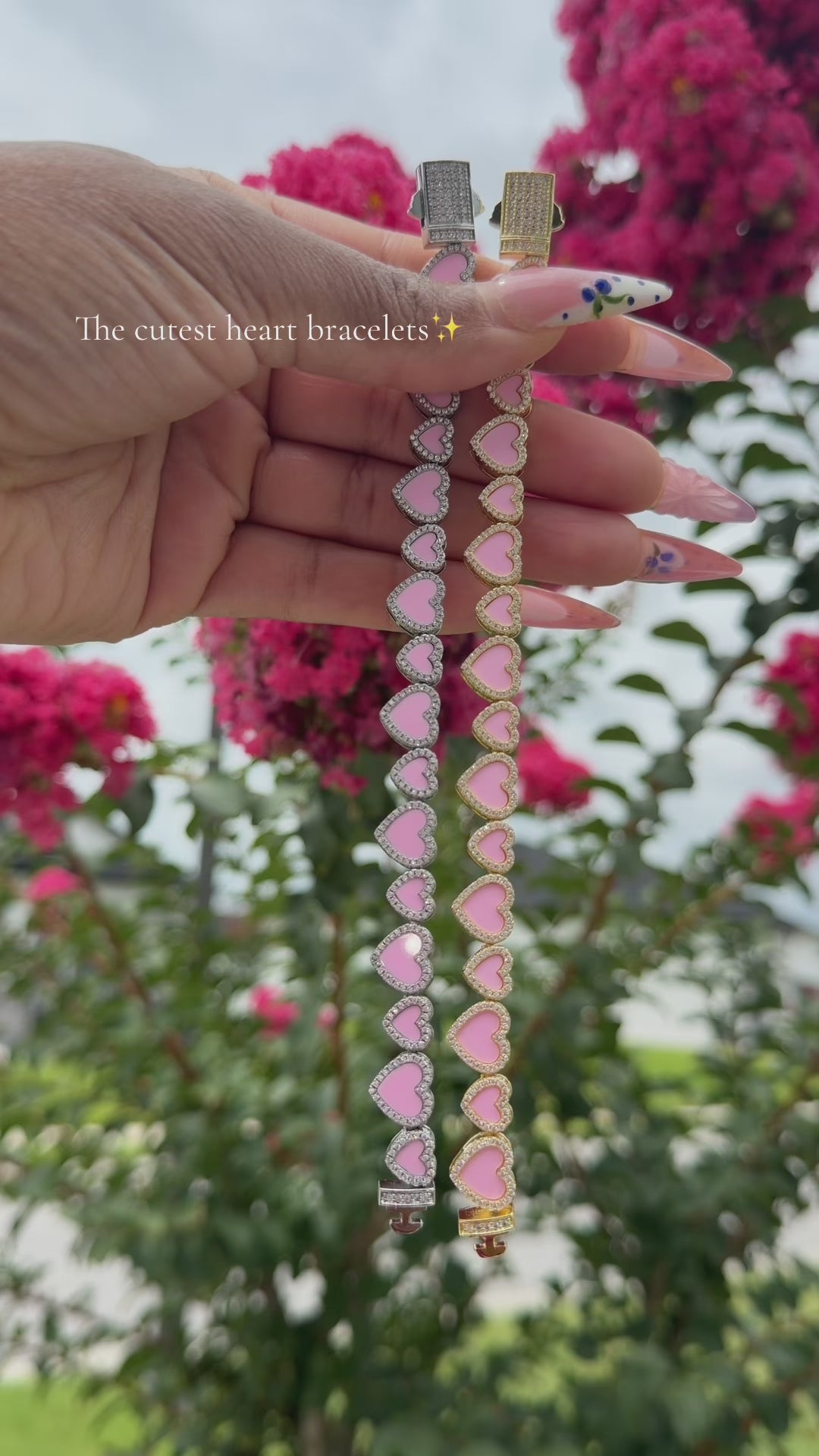 Sweetheart Bracelet | 18K Gold Plated Heart Bracelet | Blossom